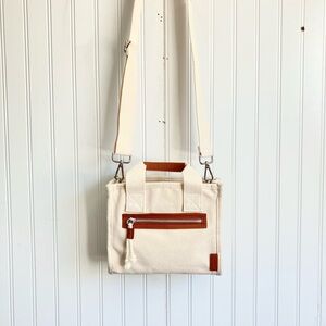 NWOT PULL&BEAR Canvas Crossbody Bag